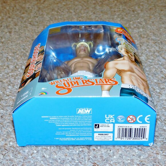 2021 Jazwares AEW Unmatched LJN Cody Rhodes Figure MIB New All Elite Wrestling - Picture 8 of 9